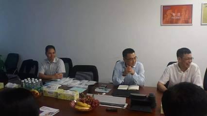 曹振雷主任考察南海九江医卫用非织造产品集群地 并参观领军企业必得福、贝里国际集团南海工厂